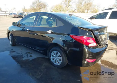2017 Hyundai Accent Se from USA, damaged, VIN KMHCT4AE1HU353059